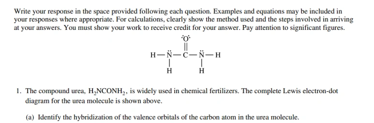 2019 AP Chemistry FRQ: Question 1 Explained